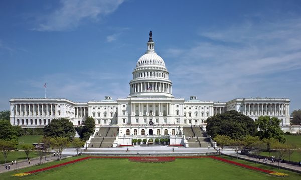 The west front of the US Capitol in Washington, D.C.